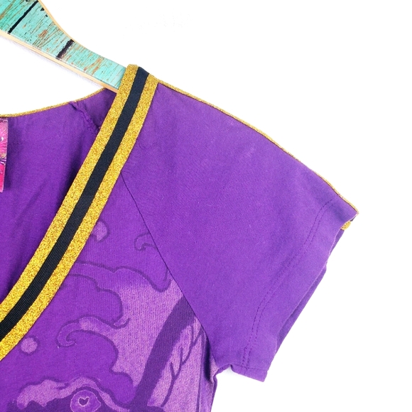 Ed Hardy Christian Audigier Nurse Bedazzle Top XS - Picture 2 of 8